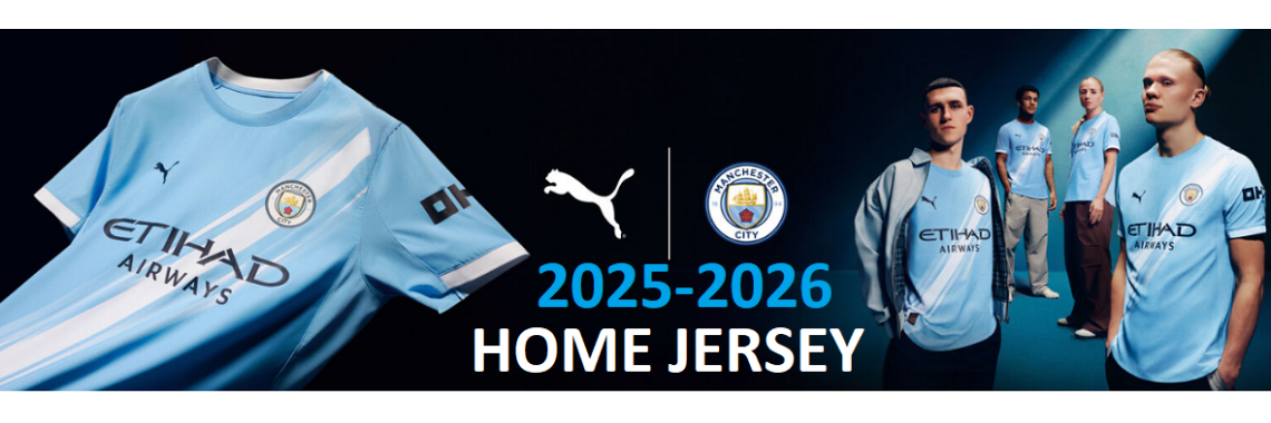 Man City Home Jersey 2025-2026